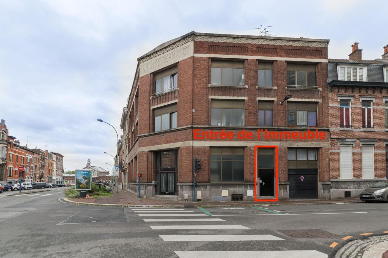 Locationstourcoing - Le Dron Apartment Exterior foto